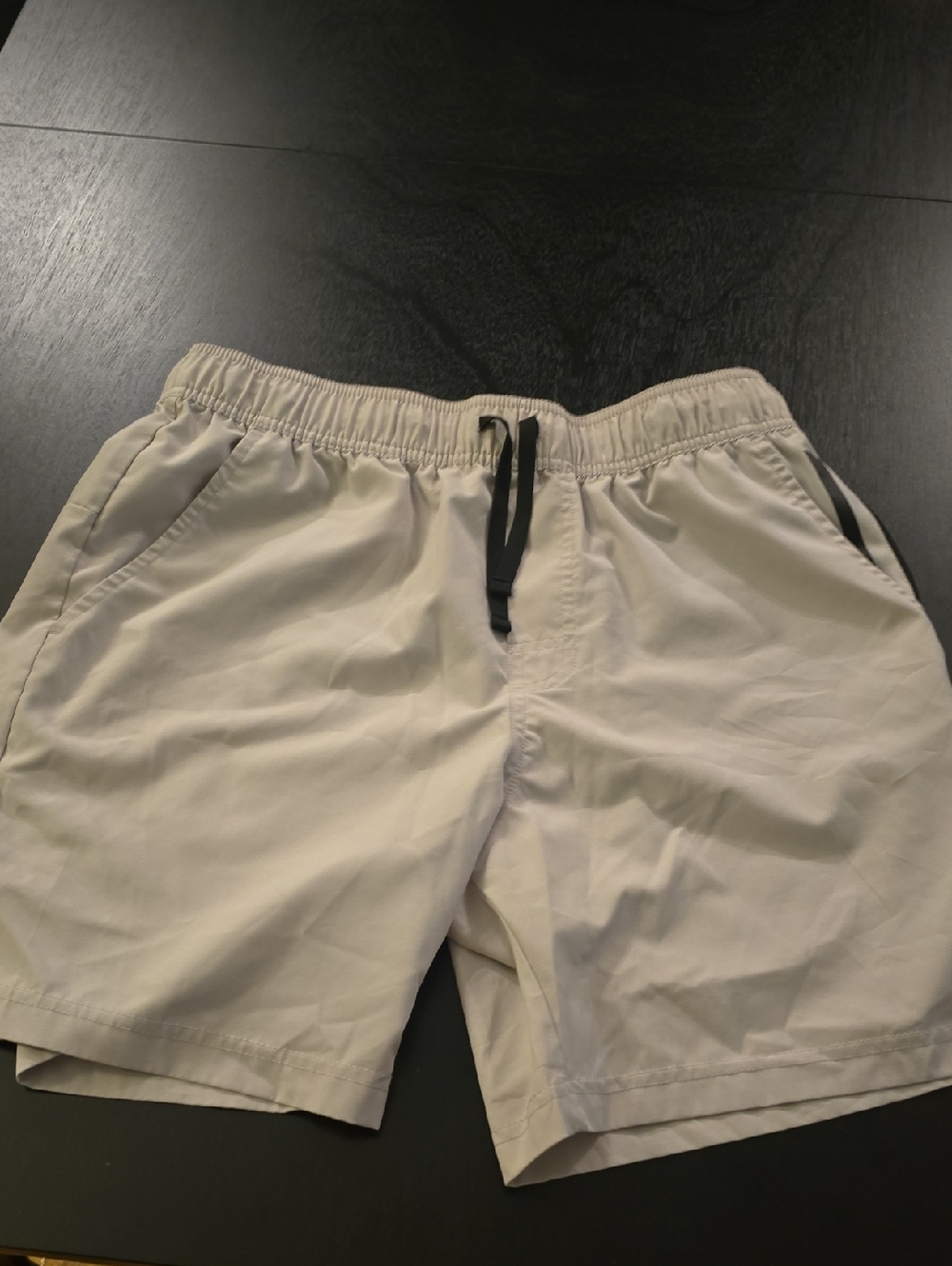 RBX Performance Men's Drawstring Shorts in Light Grey